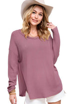 Women's Long Sleeve Bree Top - VacationGrabs