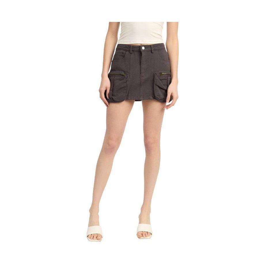 Cargo Mini Skirt - VacationGrabs