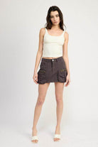Cargo Mini Skirt - VacationGrabs
