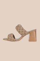 Let's See Style Women's Sandals with Braided Straps, perfect casual summer footwear for women