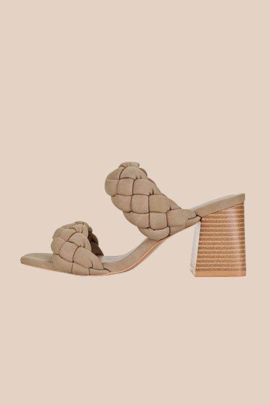 Let's See Style Women's Sandals with Braided Straps, perfect casual summer footwear for women