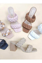 Stylish Let's See Style Women's Sandals with Braided Straps, ideal casual summer footwear for women