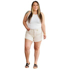 RFM Full Size Tummy Control High Waist Denim Shorts - VacationGrabs