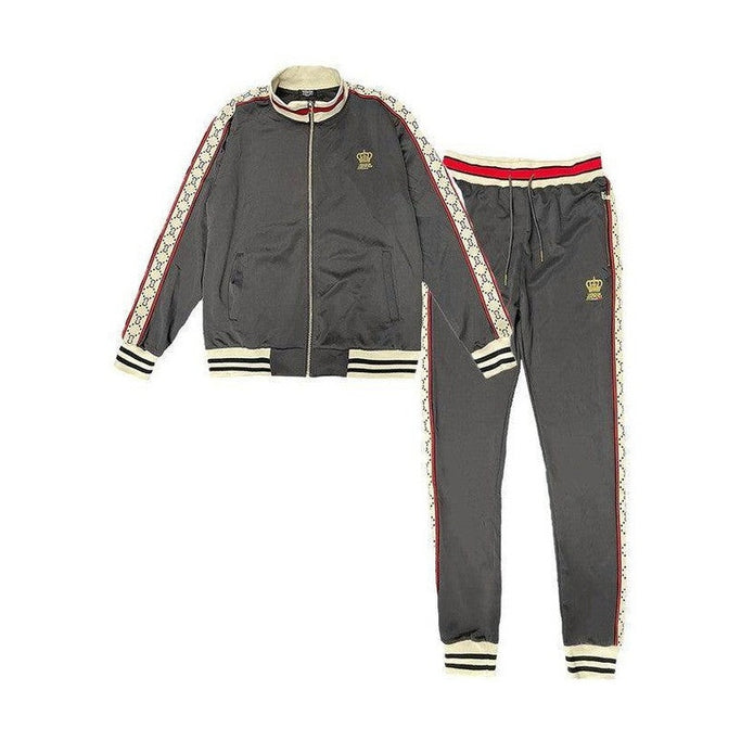 Cc Logo Track Jacket And Pant Set - VacationGrabs