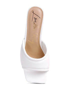 Celine Quilted Italian Block Heel Sandals - VacationGrabs