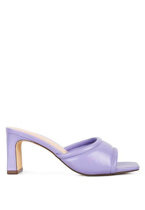 Celine Quilted Italian Block Heel Sandals - VacationGrabs