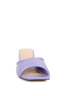Celine Quilted Italian Block Heel Sandals - VacationGrabs