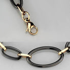Chain link bracelet rose gold with a secure lobster clasp and sleek design for stylish women