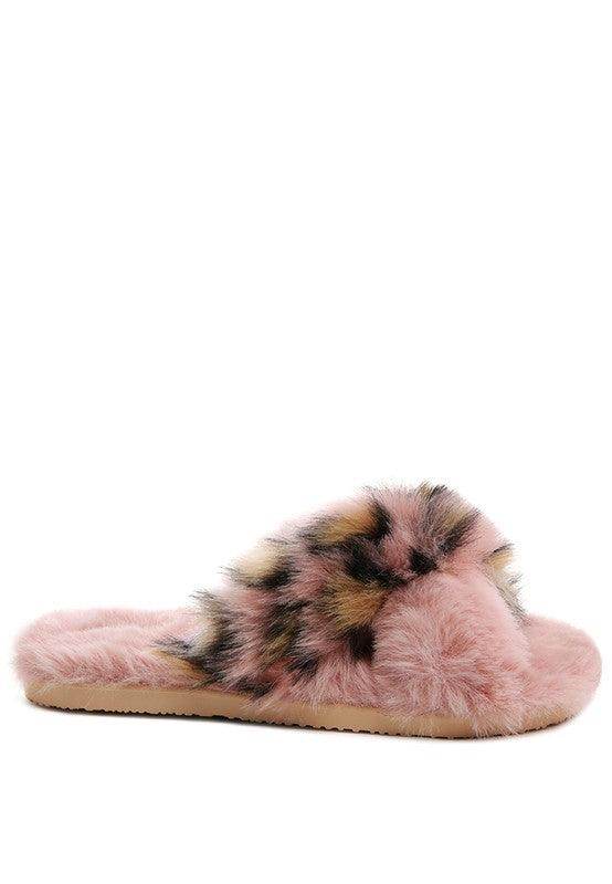 Chipmunk Times Fur Indoor Slippers - VacationGrabs