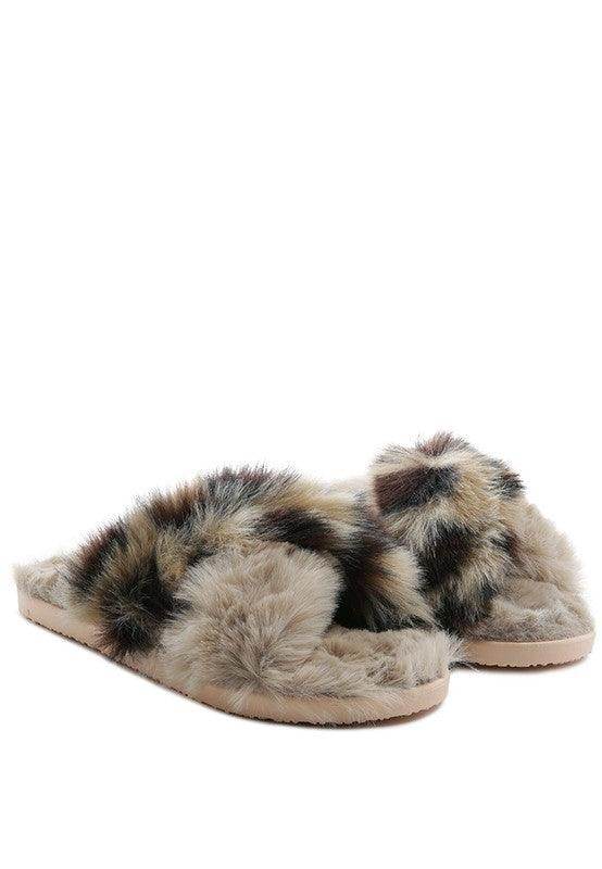 Chipmunk Times Fur Indoor Slippers - VacationGrabs