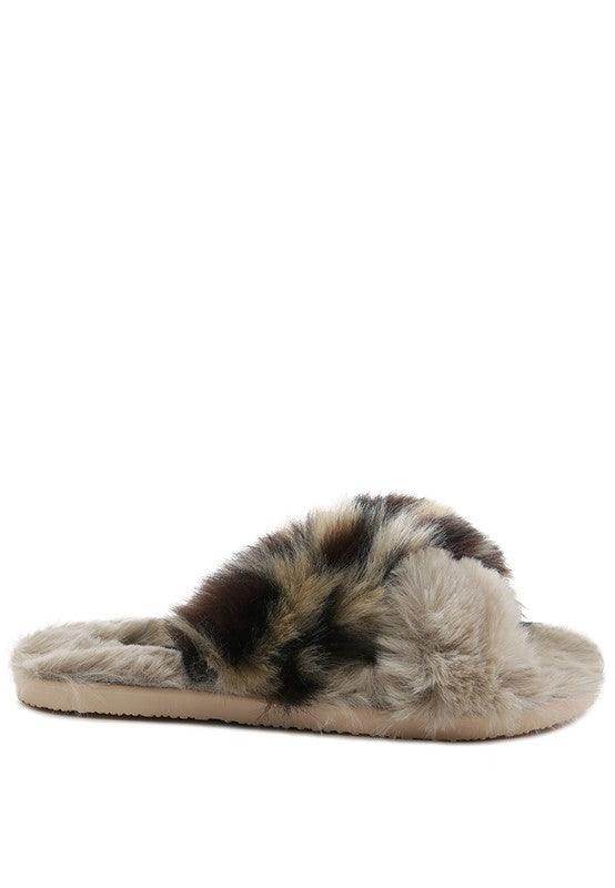 Chipmunk Times Fur Indoor Slippers - VacationGrabs