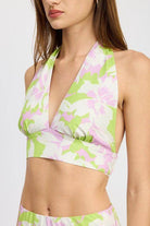 Classic 90S Halter Neck Top - VacationGrabs