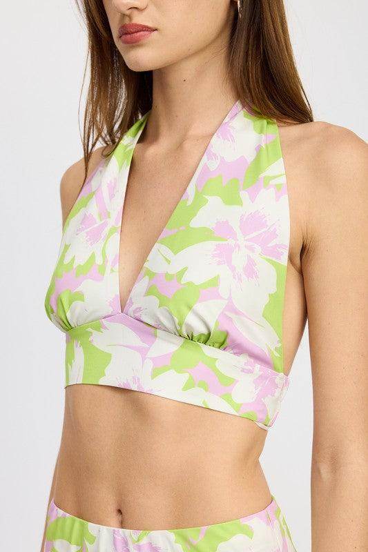 Classic 90S Halter Neck Top - VacationGrabs