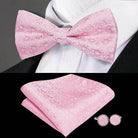 Classic Bow Ties For Men Silk Butterfly Pre-Tied Bowtie - VacationGrabs