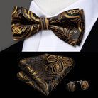 Classic Bow Ties For Men Silk Butterfly Pre-Tied Bowtie - VacationGrabs
