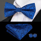 Classic Bow Ties For Men Silk Butterfly Pre-Tied Bowtie - VacationGrabs