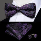 Classic Bow Ties For Men Silk Butterfly Pre-Tied Bowtie - VacationGrabs
