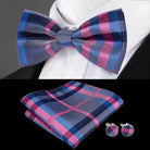 Classic Bow Ties For Men Silk Butterfly Pre-Tied Bowtie - VacationGrabs