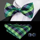 Classic Bow Ties For Men Silk Butterfly Pre-Tied Bowtie - VacationGrabs