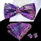 Classic Bow Ties For Men Silk Butterfly Pre-Tied Bowtie - VacationGrabs