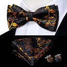 Classic Bow Ties For Men Silk Butterfly Pre-Tied Bowtie - VacationGrabs