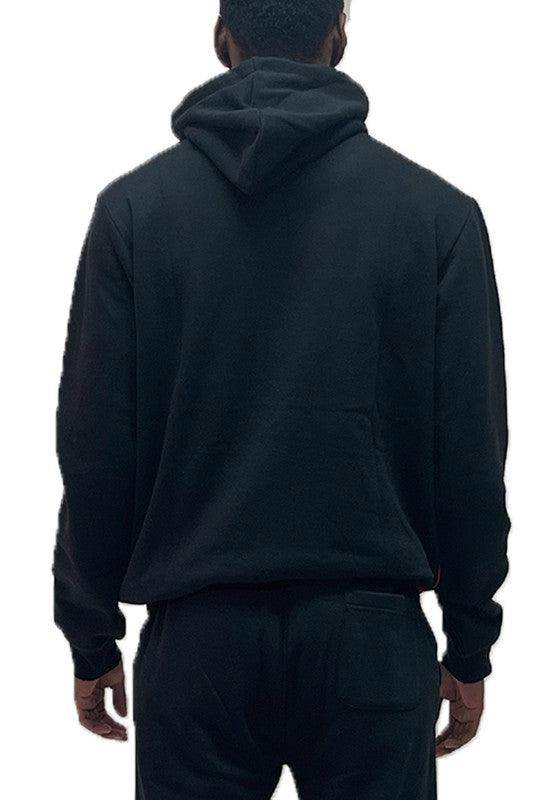 Men's Activewear Color Block Pullover Hoodie