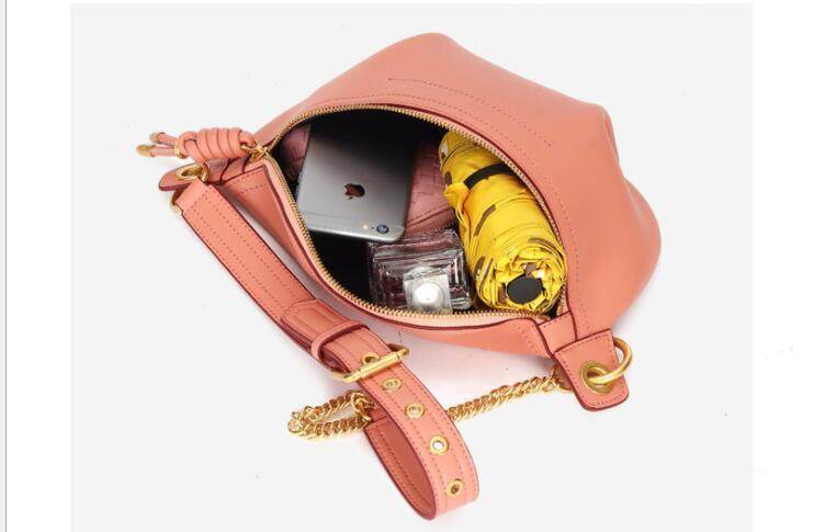 Colorful leather fanny packs with spacious interior for essentials and stylish design