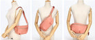 Stylish colorful leather fanny packs in pink, versatile for casual and travel use