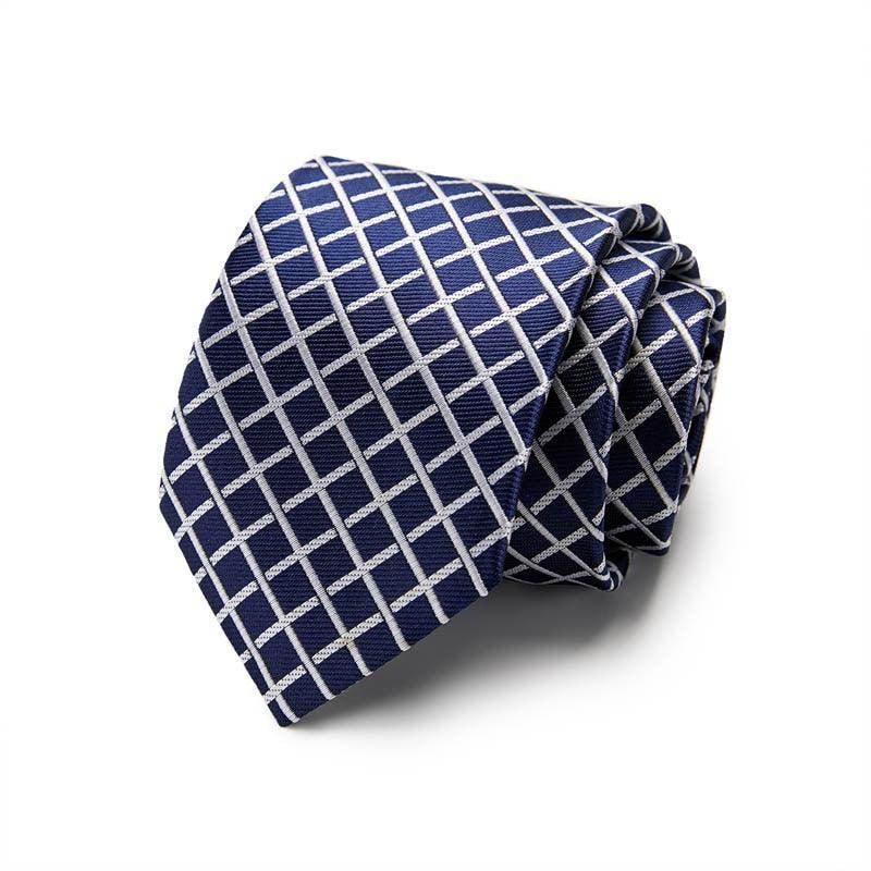 Colorful Silk Neck Ties Formal Professional Slim Ties - VacationGrabs