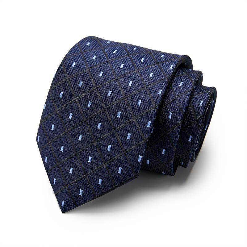 Colorful Silk Neck Ties Formal Professional Slim Ties - VacationGrabs