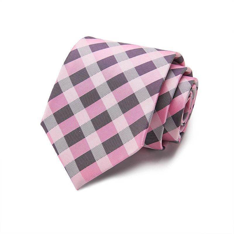 Colorful Silk Neck Ties Formal Professional Slim Ties - VacationGrabs