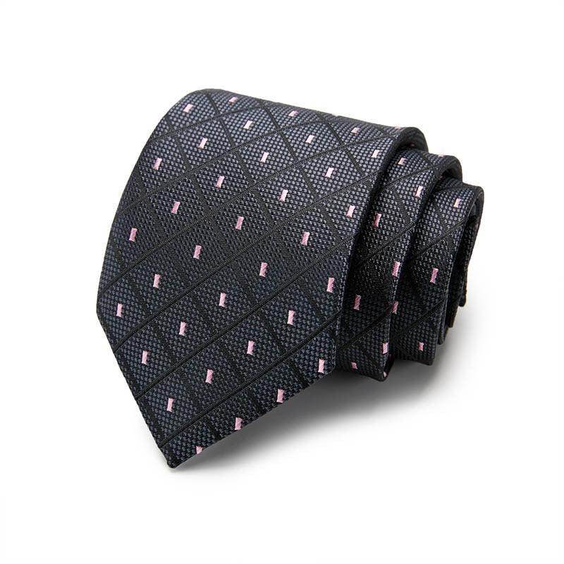 Colorful Silk Neck Ties Formal Professional Slim Ties - VacationGrabs