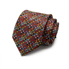 Colorful Silk Neck Ties Formal Professional Slim Ties - VacationGrabs