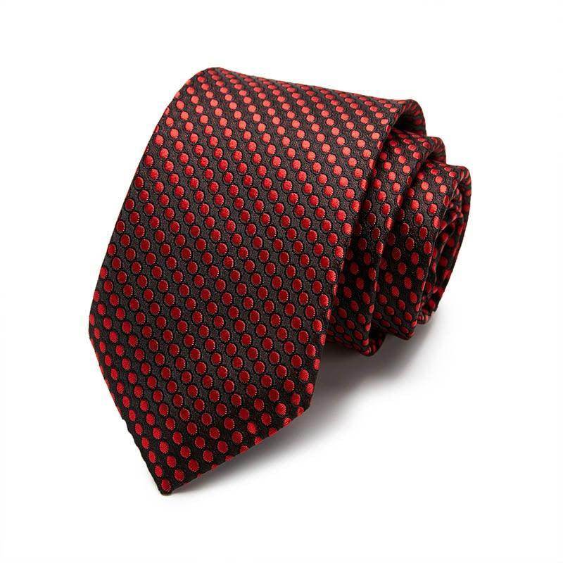 Colorful Silk Neck Ties Formal Professional Slim Ties - VacationGrabs