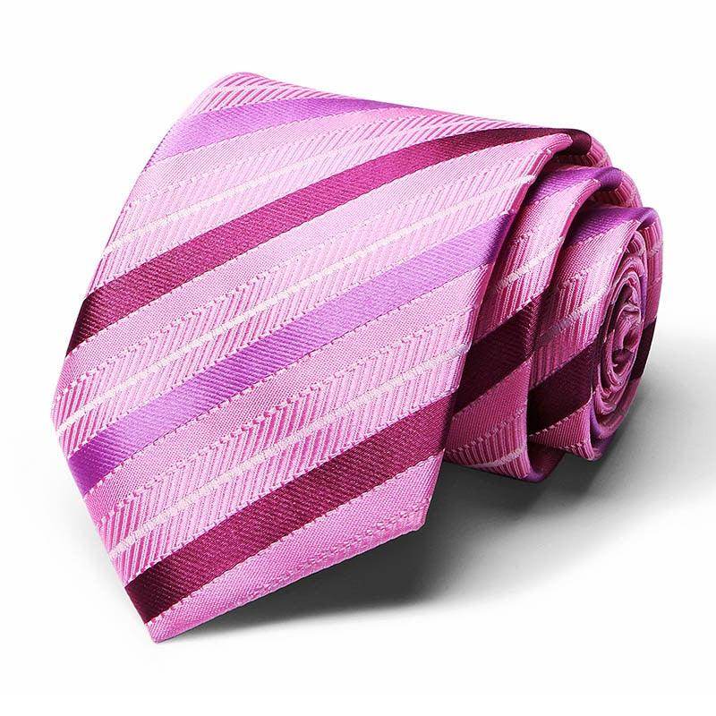 Colorful Silk Neck Ties Formal Professional Slim Ties - VacationGrabs