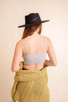 Contour Rib Knit Brami Lounge Top - VacationGrabs