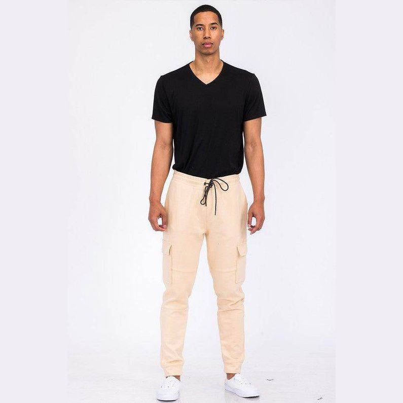 Cotton Blend Jogger Sweats - VacationGrabs