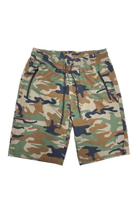 Cotton Blend Lounge Sweat Shorts - VacationGrabs