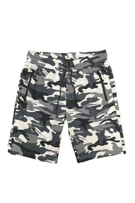 Cotton Blend Lounge Sweat Shorts - VacationGrabs