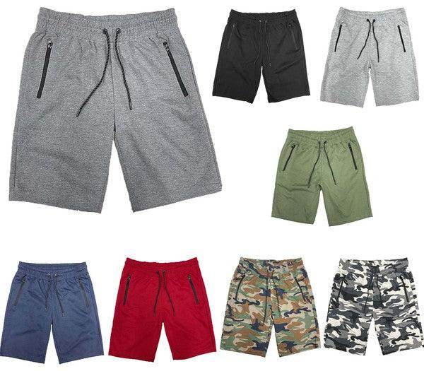 Cotton Blend Lounge Sweat Shorts - VacationGrabs