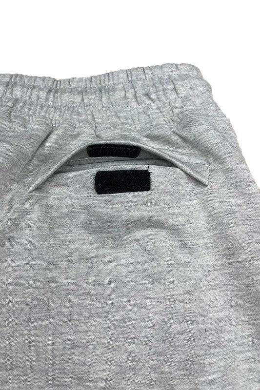 Cotton Blend Lounge Sweat Shorts - VacationGrabs
