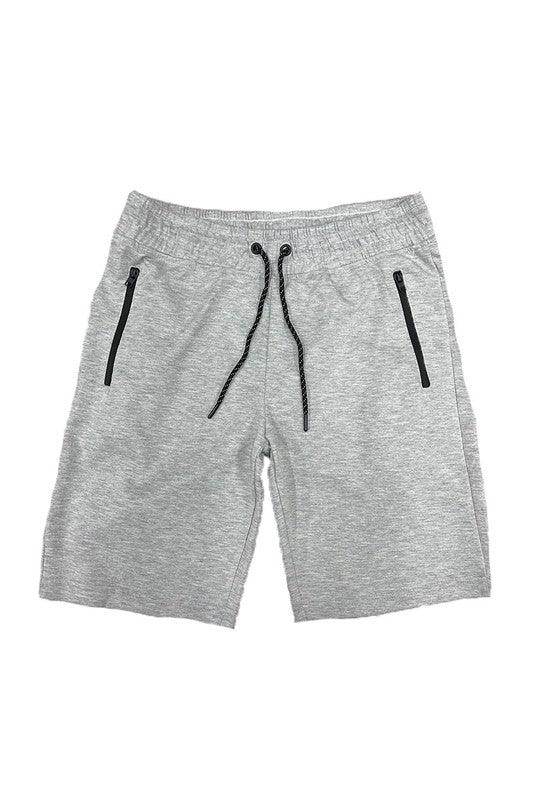 Cotton Blend Lounge Sweat Shorts - VacationGrabs
