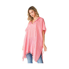 Cotton Bleu by Nu Label Tassel Hem Hooded Cover Up - VacationGrabs