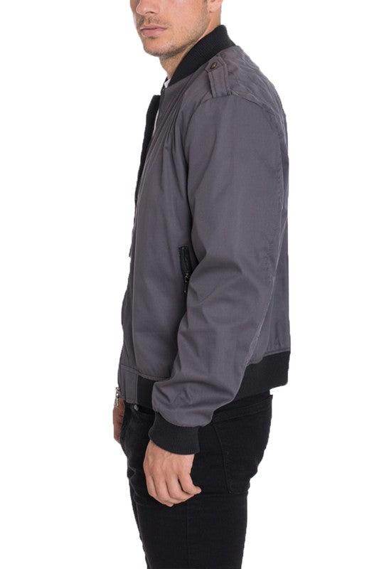 Men's Jackets Cotton Casual Bomber Jacket