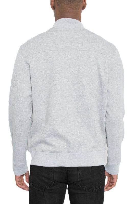 Cotton Zip Up Light Weight Jacket - VacationGrabs