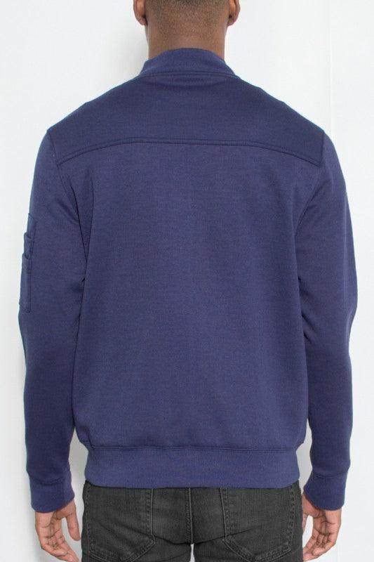 Cotton Zip Up Light Weight Jacket Mens - VacationGrabs