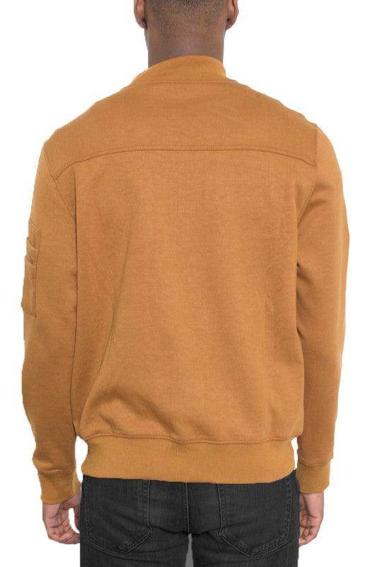 Cotton Zip Up Light Weight Jacket Mens - VacationGrabs