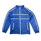 Criss Cross Tape Stripe Track Jacket - VacationGrabs