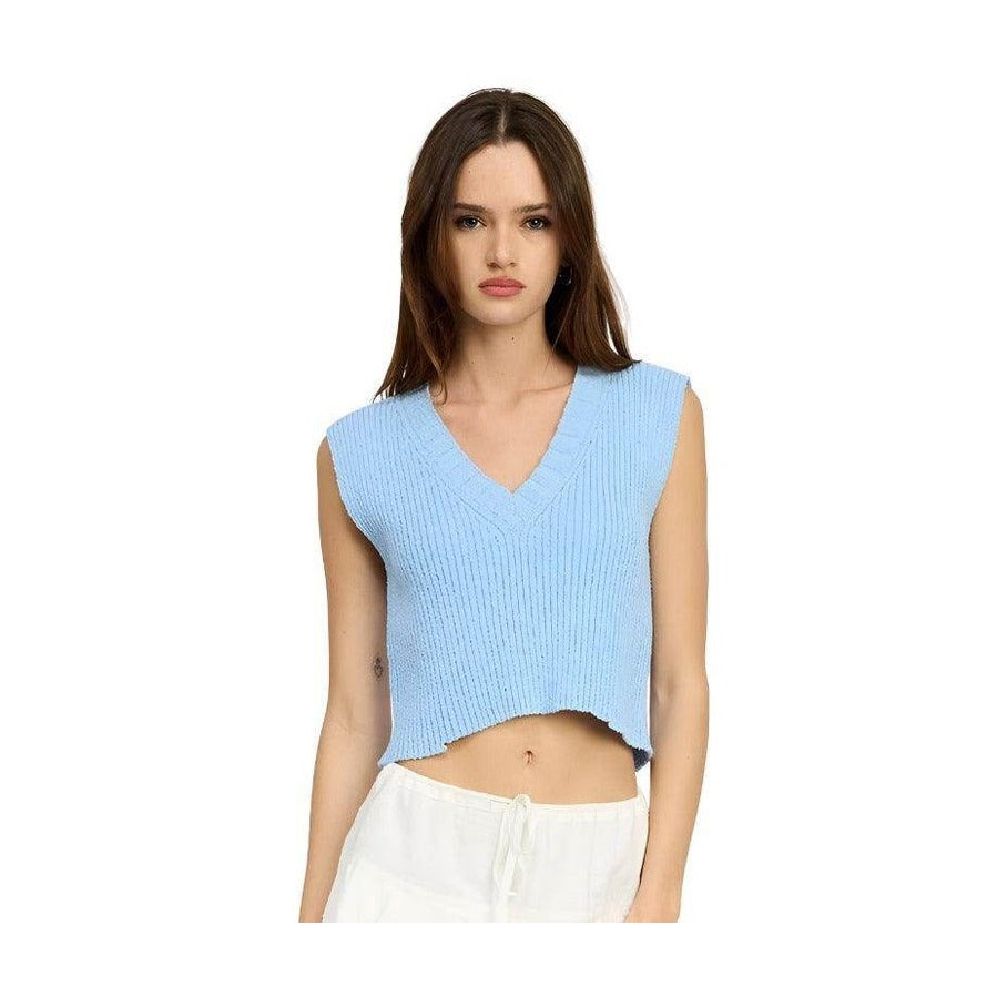 Crop Vest Style Top - VacationGrabs