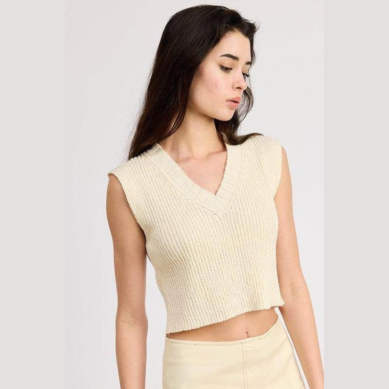 Crop Vest Style Top - VacationGrabs